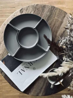 Serveringsfad - Taupe melamin