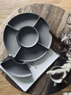 Serveringsfad - Taupe melamin