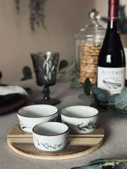 Serveringssæt Rund- 4 dele