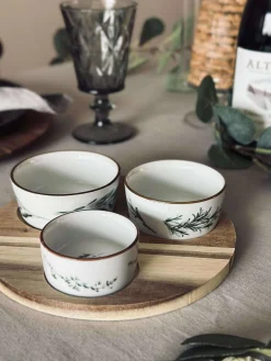 Serveringssæt Rund- 4 dele