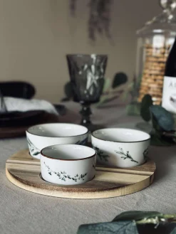 Serveringssæt Rund- 4 dele