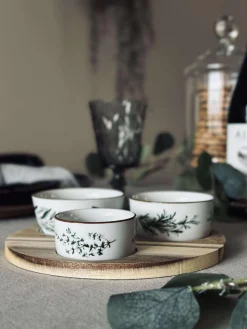 Serveringssæt Rund- 4 dele