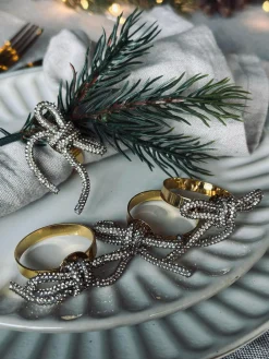 Servietringe - Sløjfer 4 stk