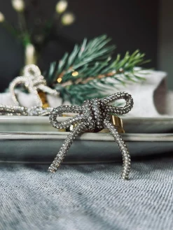 Servietringe - Sløjfer 4 stk