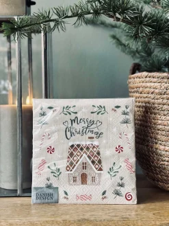 Servietter 20 stk – Gingerbread