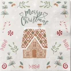Servietter 20 stk – Gingerbread