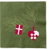 Servietter 20 stk – Grøn Nostalgi