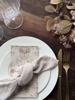 Servietter Mini roser - 20stk.