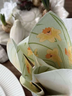 Servietter Påskeliljer - 20stk.