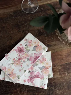 Servietter Roser - 20stk.