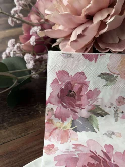 Servietter Roser - 20stk.