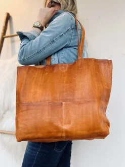 Shopper - JUDITH Cognac