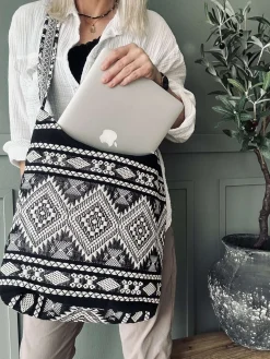 Shopper Black boheme