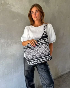 Shopper Black boheme