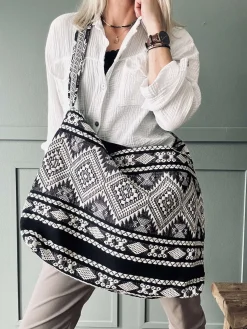 Shopper Black boheme – Perfekt til yoga