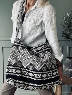 Shopper Black boheme – Perfekt til yoga