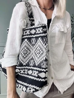 Shopper Black boheme – Perfekt til yoga