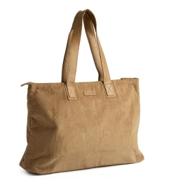 Shopper Fløjl - Tan