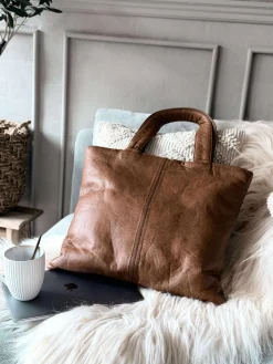 Shopper ink pung MILLE – COGNAC