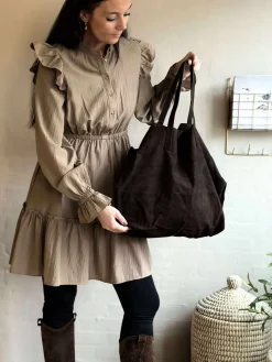 Shopper Julia Ruskind - Dark coffee