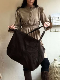 Shopper Julia Ruskind - Dark coffee