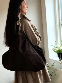 Shopper Julia Ruskind - Dark coffee