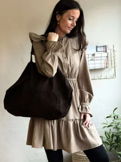 Shopper Julia Ruskind - Dark coffee