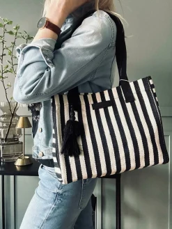 Shopper STRIBE Canvas Small