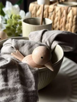 Siddende Fugl - Natur Bøg Lille