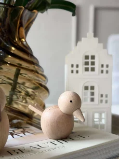 Siddende Fugl - Natur Bøg Lille