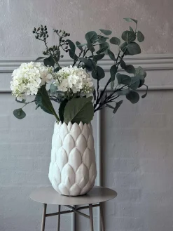 Sidebord med hylde - Taupe