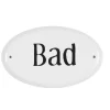 Skilt Bad