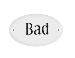 Skilt Bad