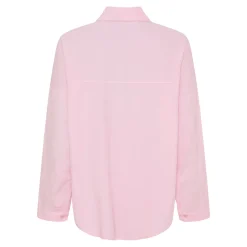 Skjorte baby fløjl - Pink