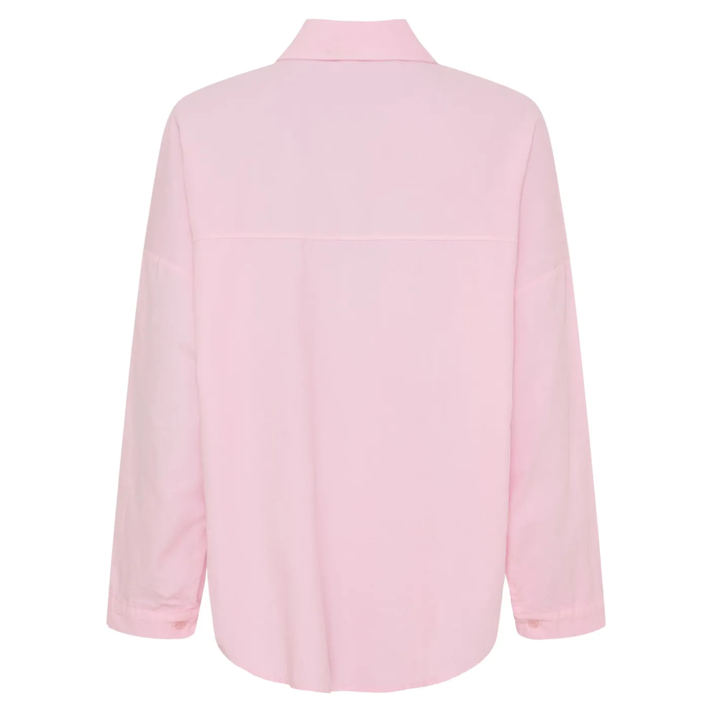 Skjorte baby fløjl - Pink