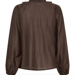 Skjorte bluse - Naira Moro brown