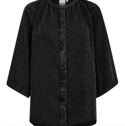 Skjorte bluse Victoria - Stone grey