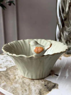 Skjuler med fugl - Grøn