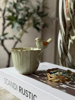 Skjuler med fugl - Grøn