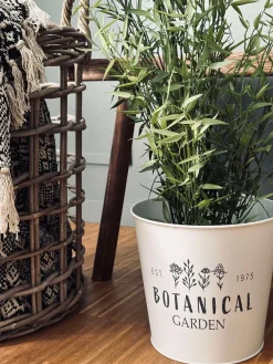 Skjuler til blomster - Hvid