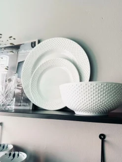 Skål 17 cm – White Melamin