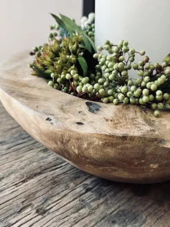 Skål af teakrod – Small