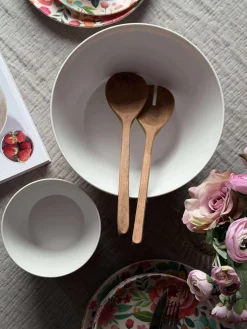 Skål flower melamin