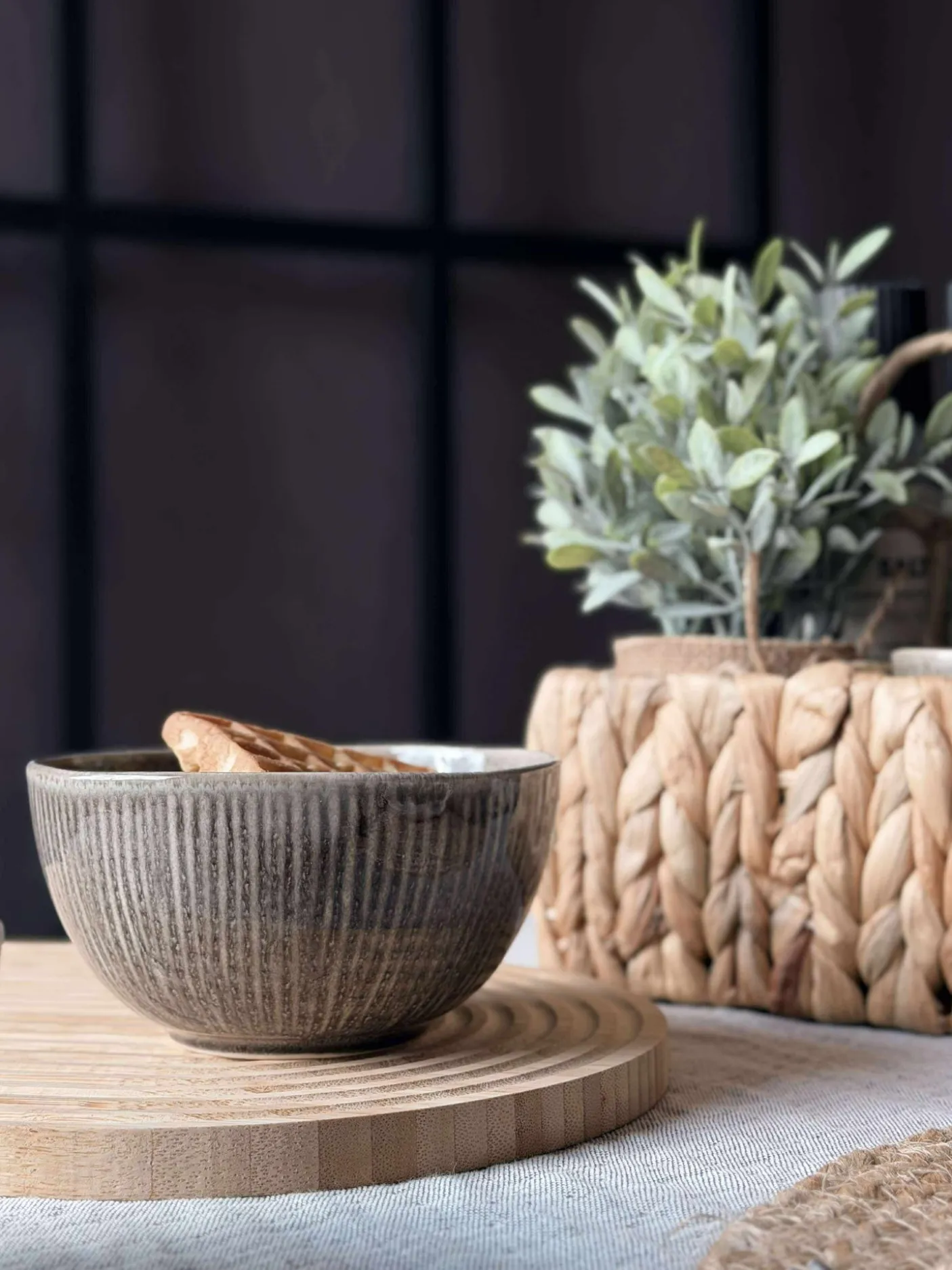 Skål Lydia keramik - Sæt med 4 stk