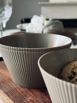 Skål Norma mocca - 3 stk.