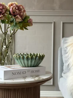 Skål Plissé Grøn - Flere størrelser