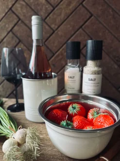 Skål Rustfrit Stål - 750 ml.