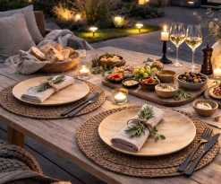 Skål Wood melamin - Flere størrelser