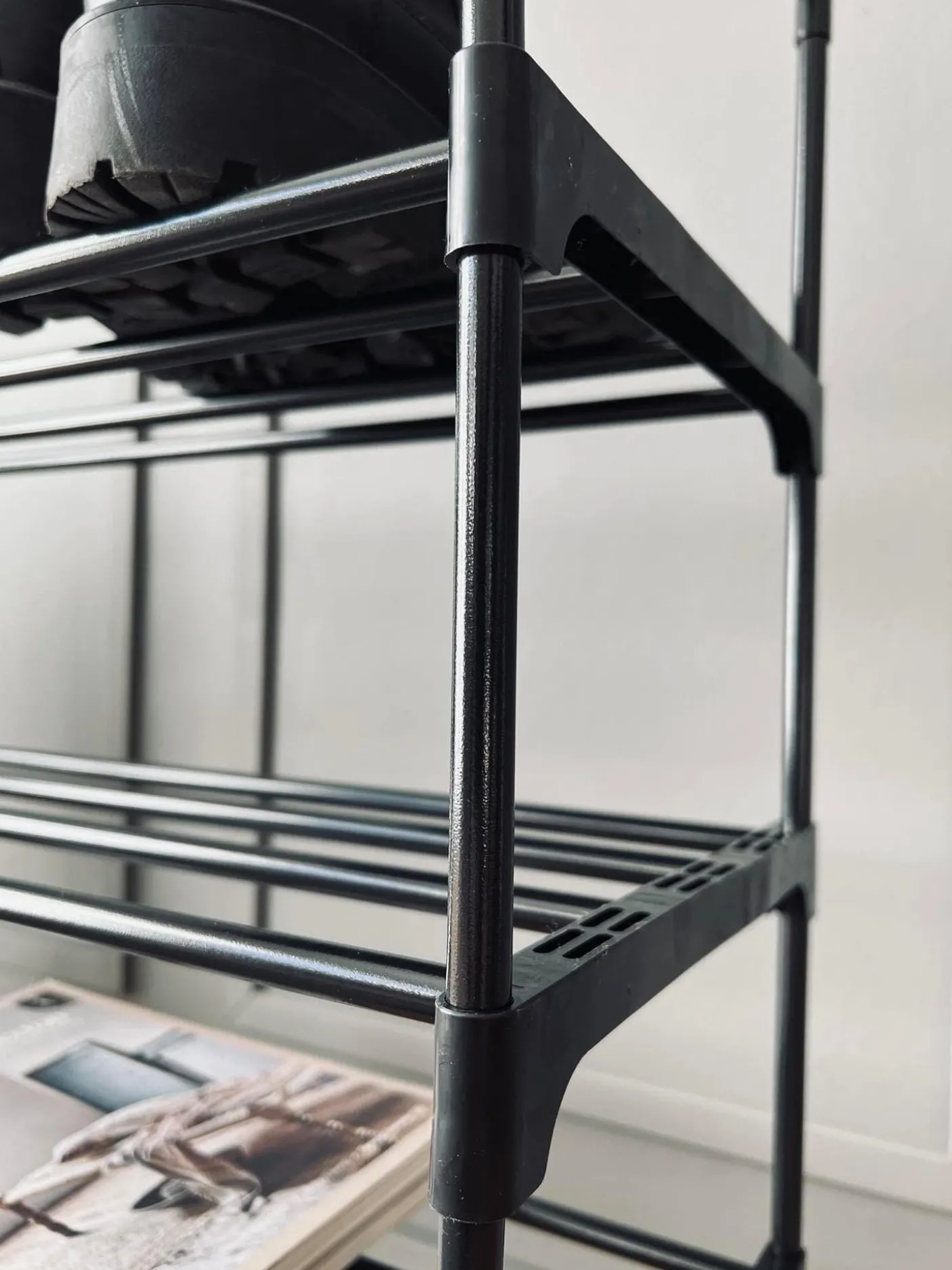 Skoreol med 4 hylder