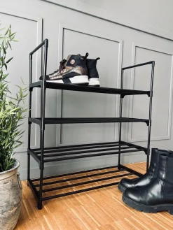 Skoreol med 4 hylder